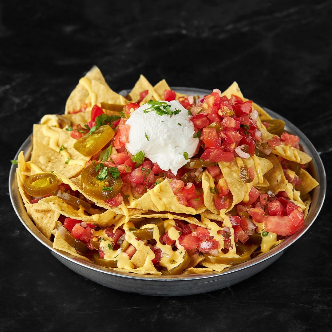 Loaded Cheese Nachos Good For Sharing