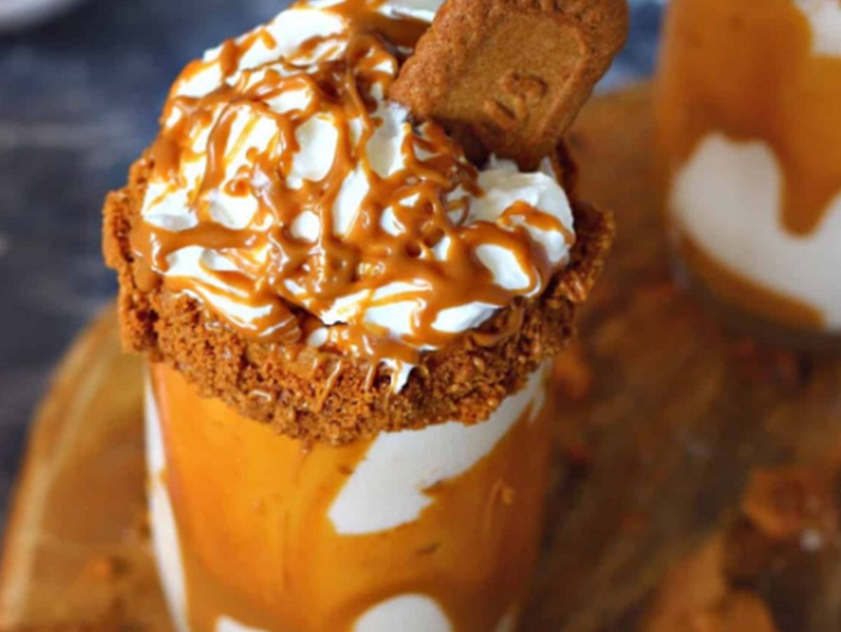 Lotus Nutella Milkshake