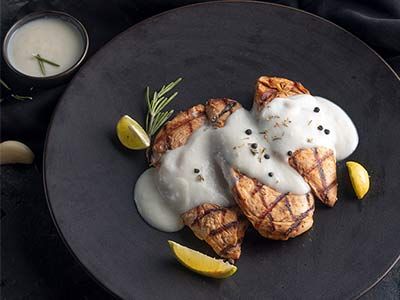 Chicken With Lemon Platter