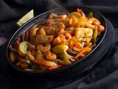 Seafood Fajita Platter