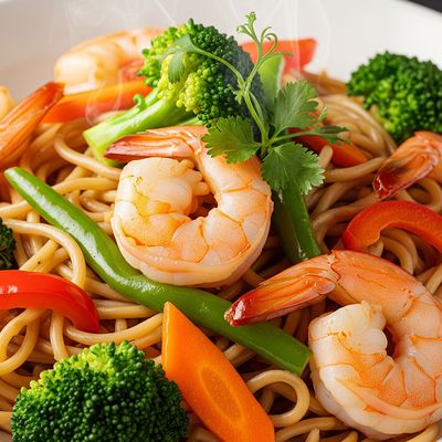 SHRIMP NOODELS
