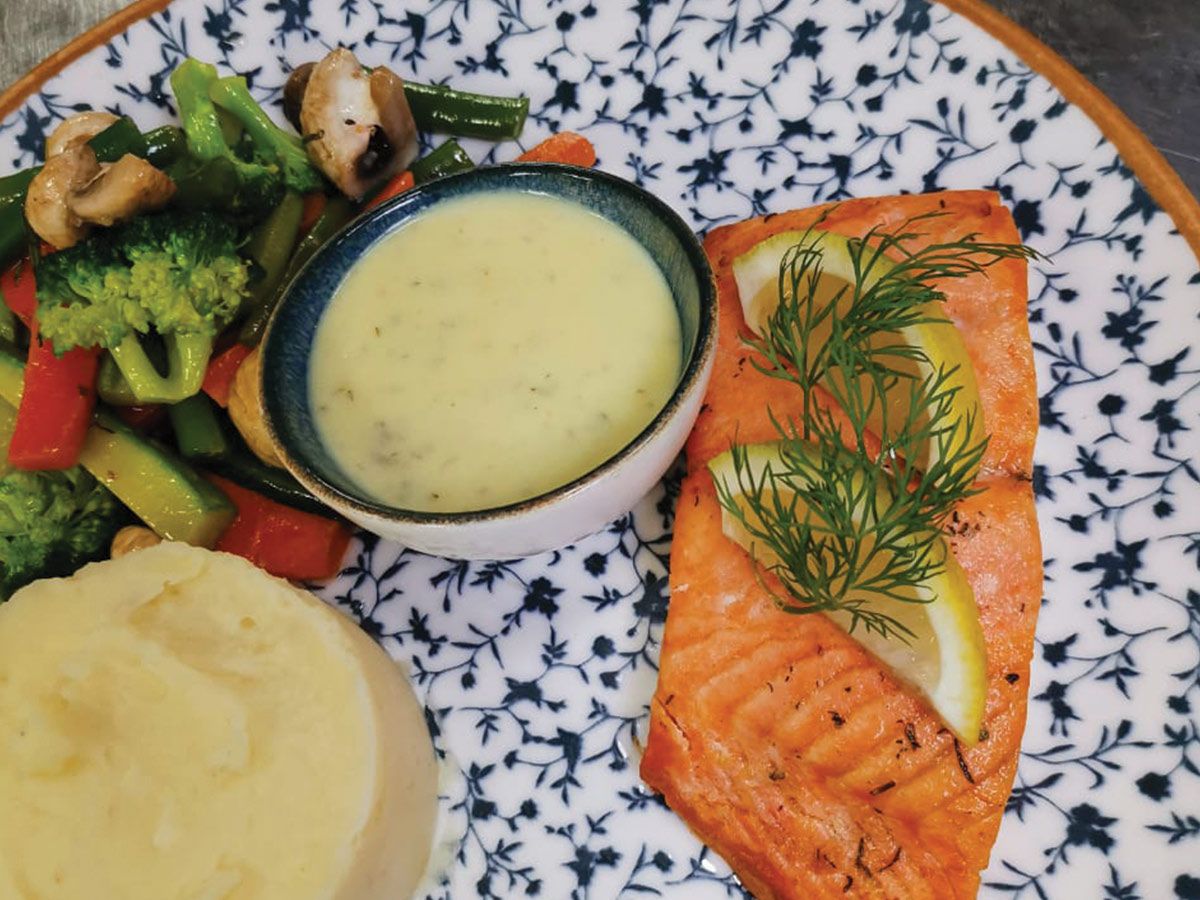 Salmon Lemon dish
