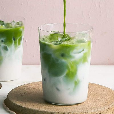 Iced Matcha Green Tea Latte