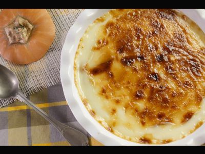 Pumpkin Milk Pudding