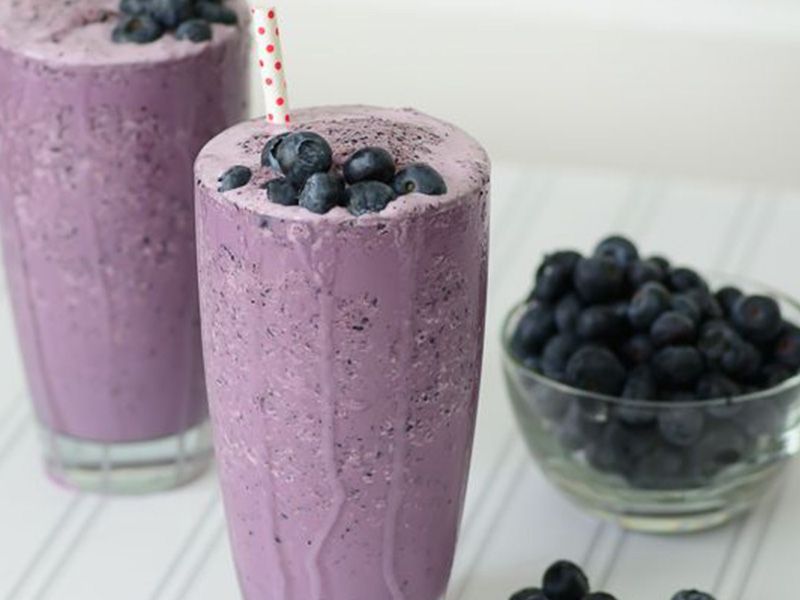 Bluberry Milkshake