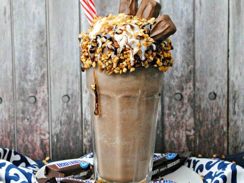 Snikers Milkshake