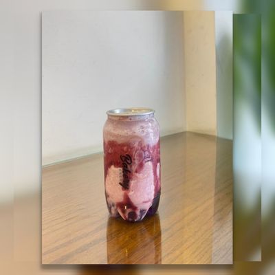Milk Shake Boba Berry Can