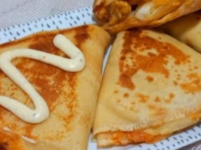 Chicken Shawerma Crepe