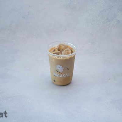 Iced white mocha