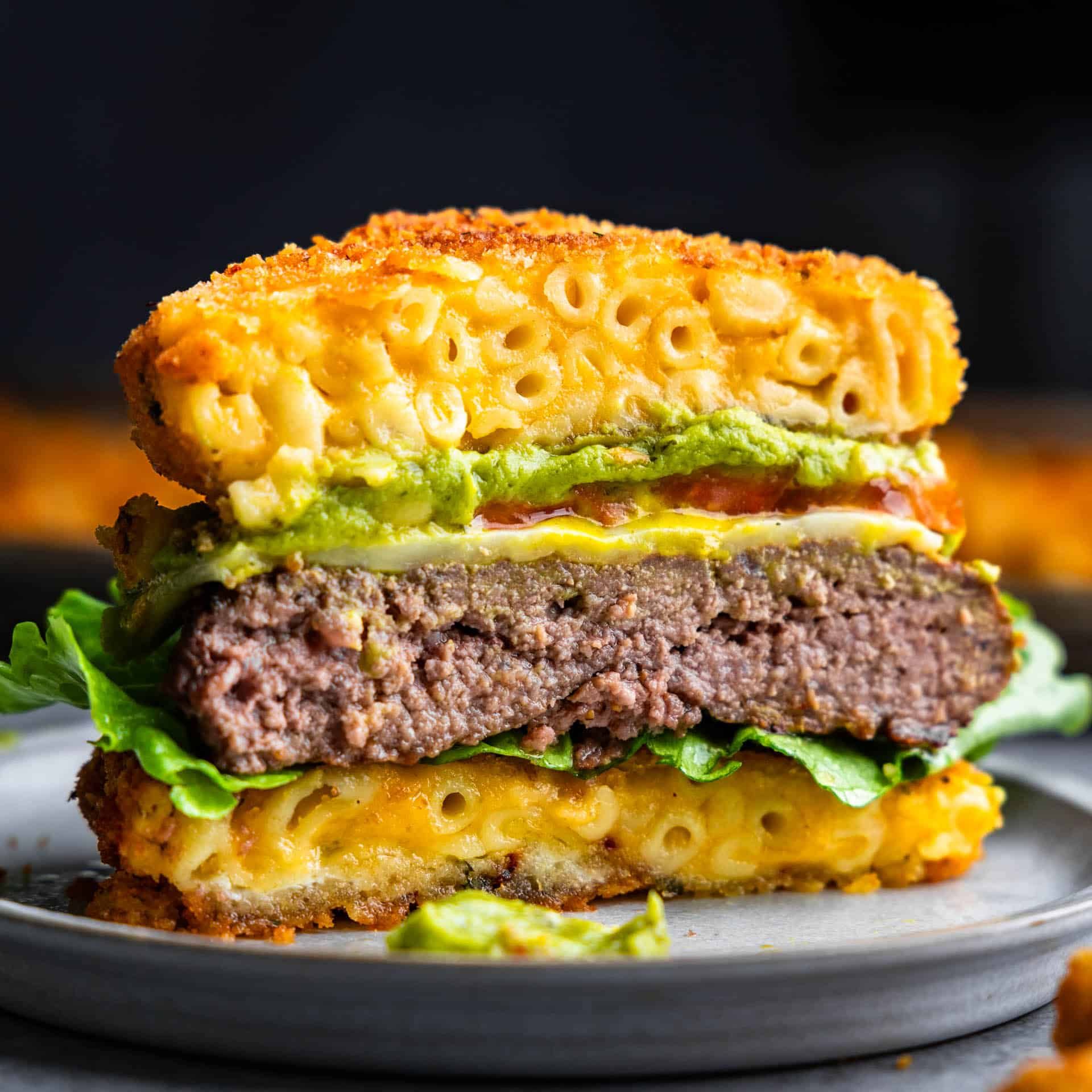 Mac And Cheese Burger
