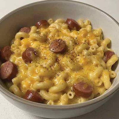 Hot Dog Mac and Cheese