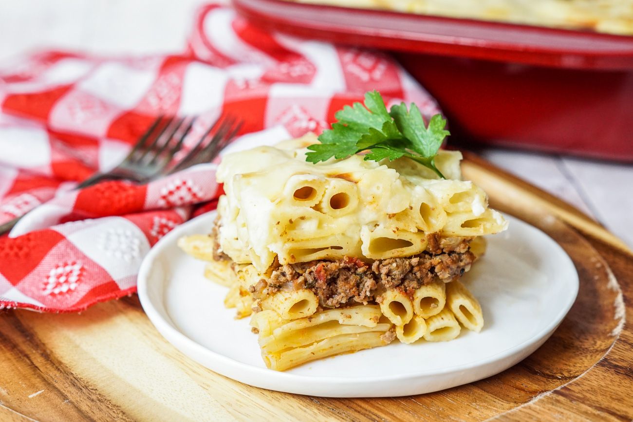 Mix Cheese Bechamel Pasta