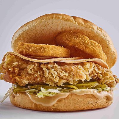 Chicken Onion Sandwich