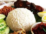 Malaysian Nasi Rice Platter