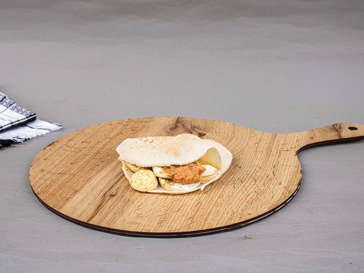 Foul With Egg Sandwich