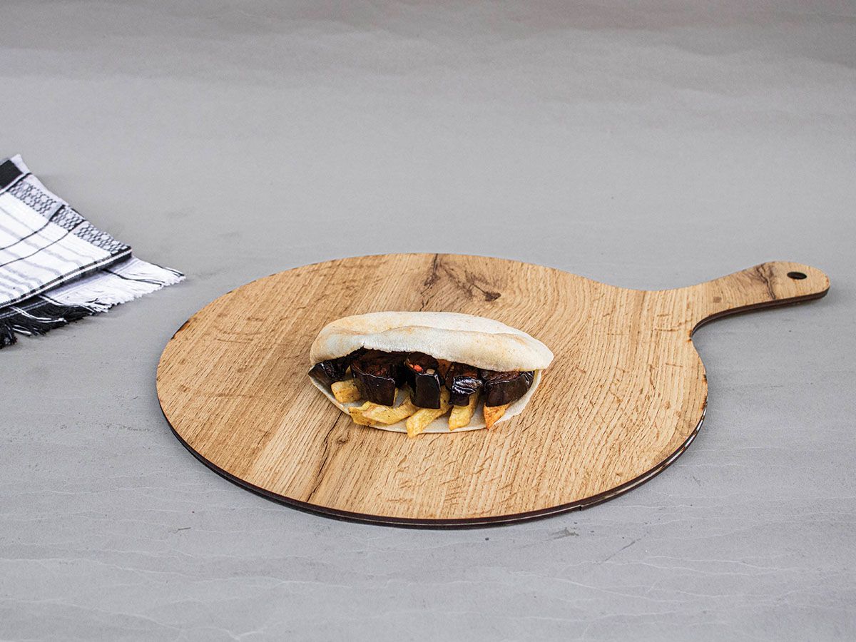 Potato With Eggplant Sandwich