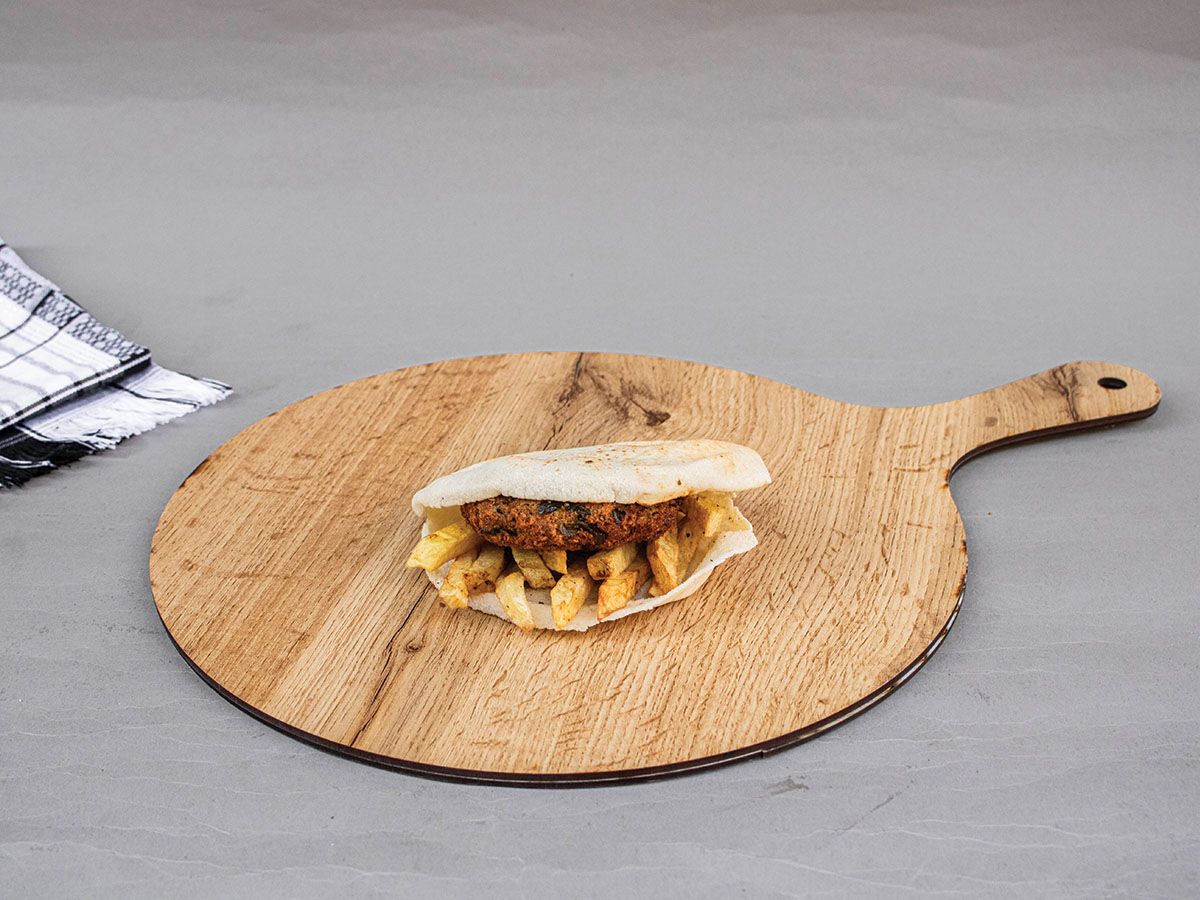 Potato With Taamia Sandwich