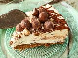 Nutella With Chocolate Bar Cheesecake Slice