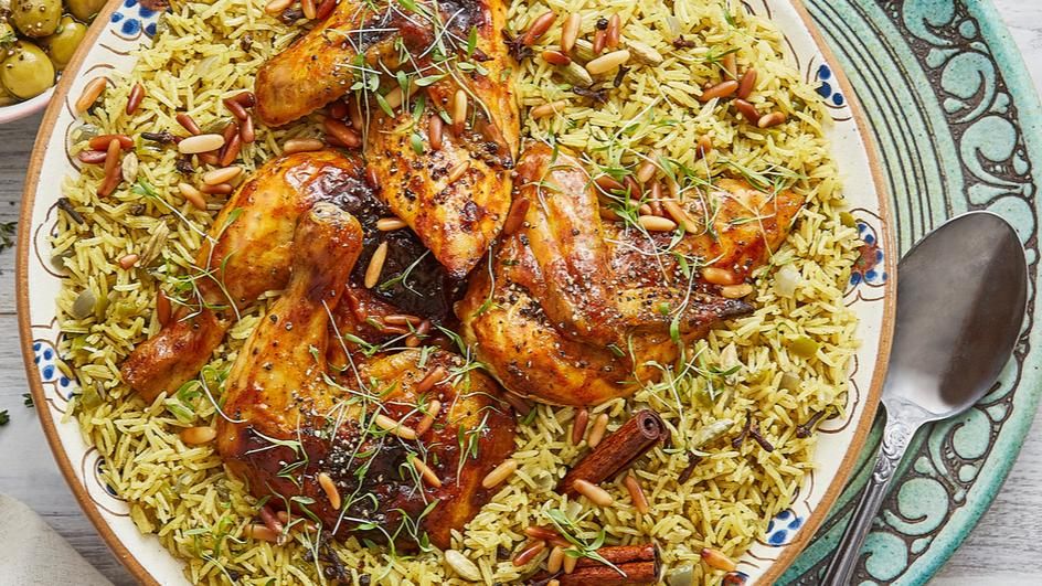 1/2 Chicken Mandi And Biryani