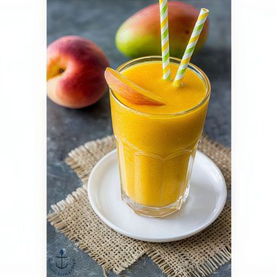Mango With Peach Smoothie