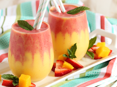 Mango And Strawberry Juice