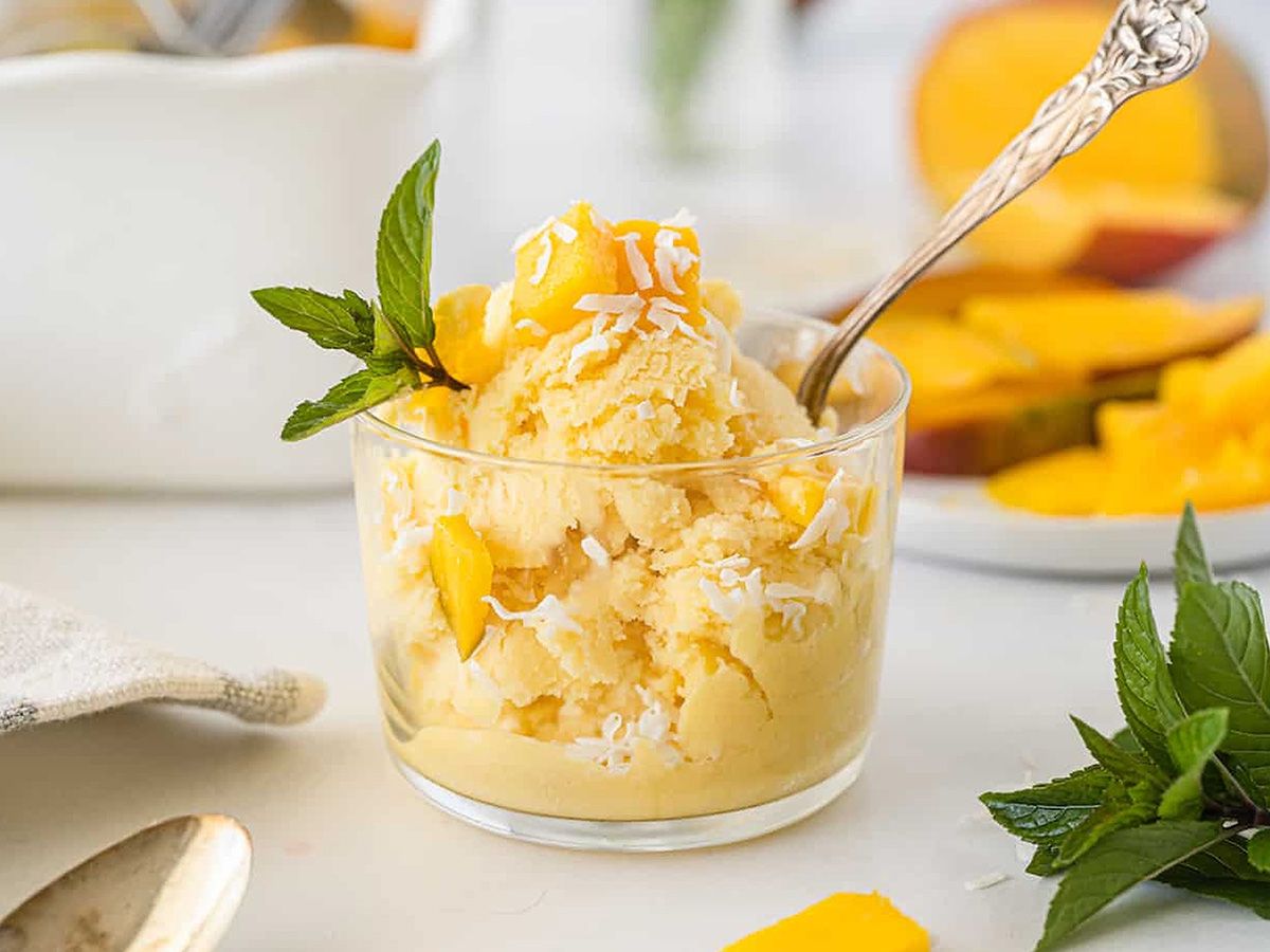 Mango Ice Cream