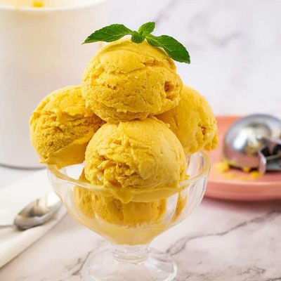 Mango Ice Cream Cup