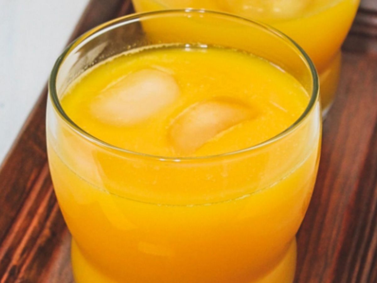 Fresh mango juice
