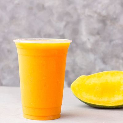 Mango milk drink