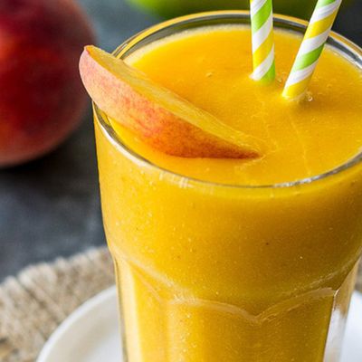 Mango Peach smoothie