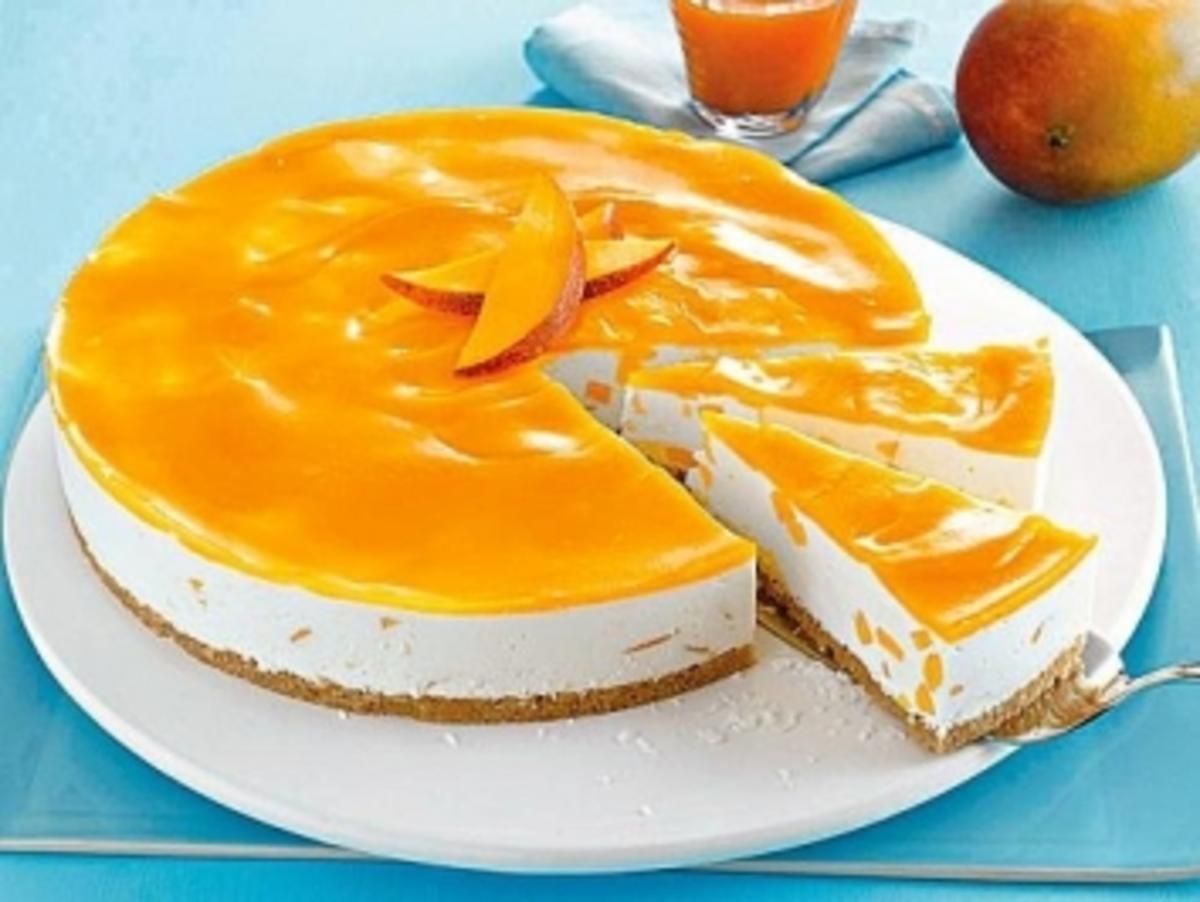 Galaxy Mango Cake