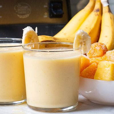Mango With Banana Juice