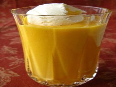 Mango With Ice Cream Juice