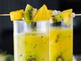 Kiwi With Mango Juice