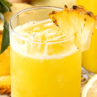 Mango With Pineapple Juice