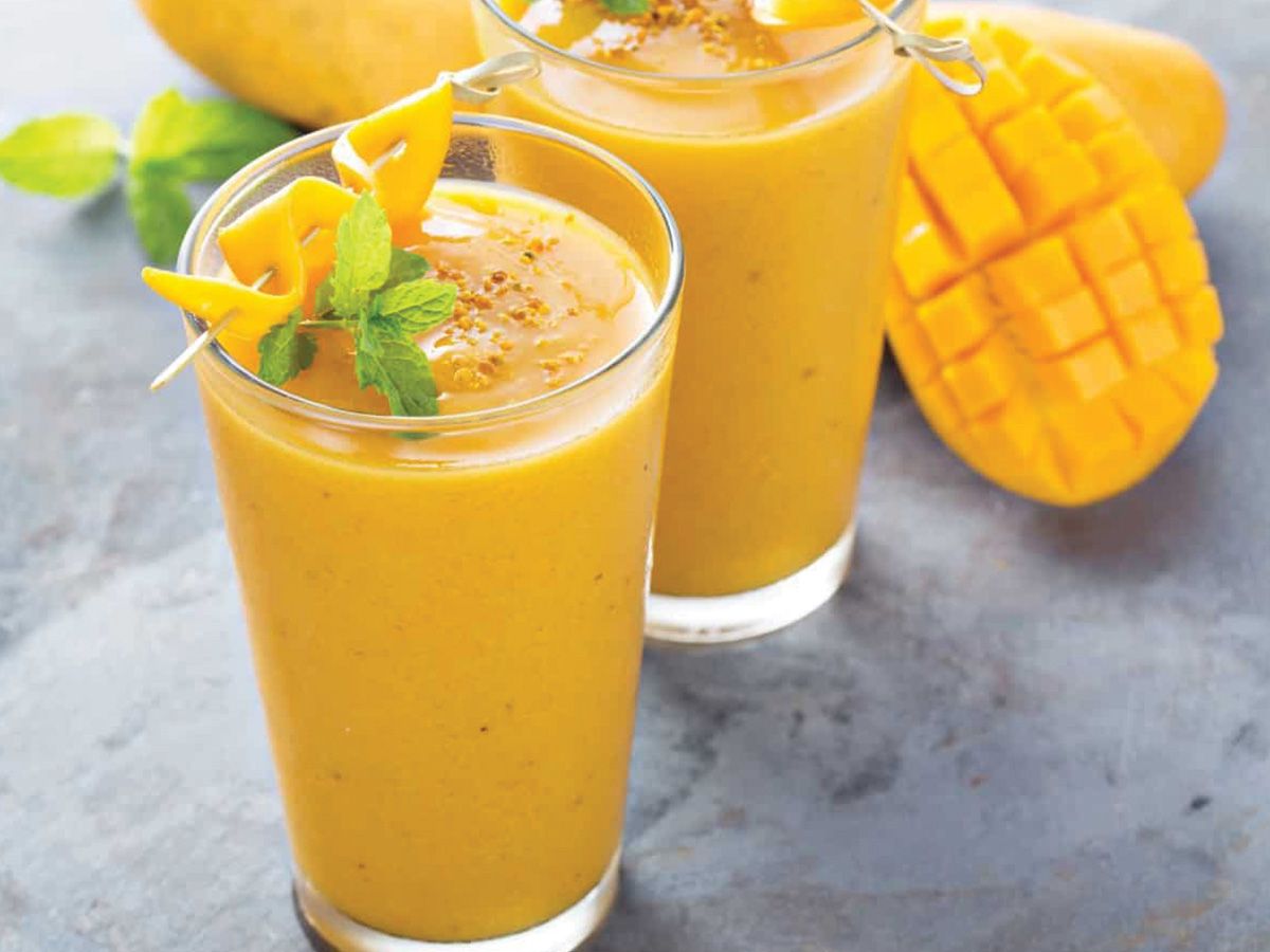 Mango milkshake