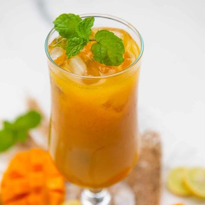 Mango passion Iced Tea