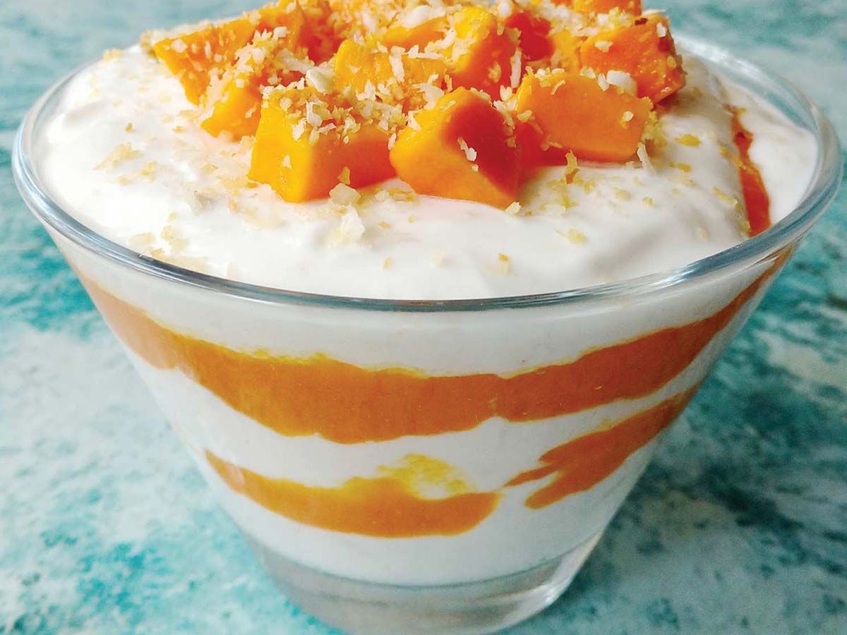 Mango yogurt