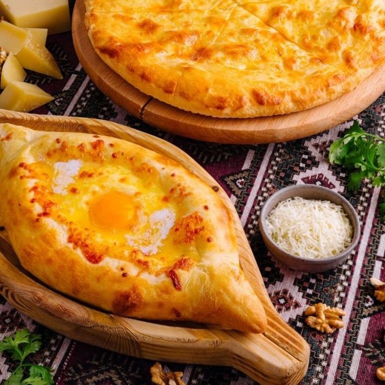 Egg And Roumi Cheese