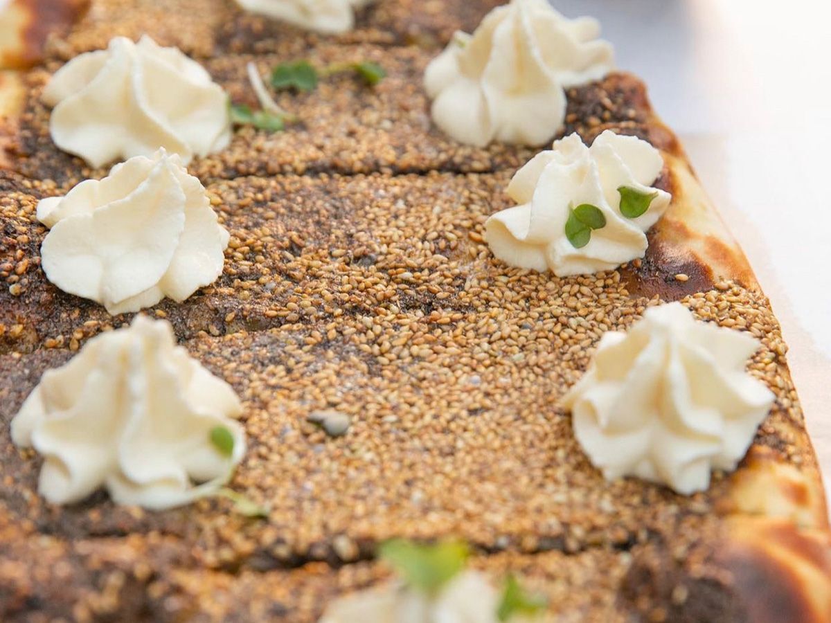 Manousheh Thyme And Labneh