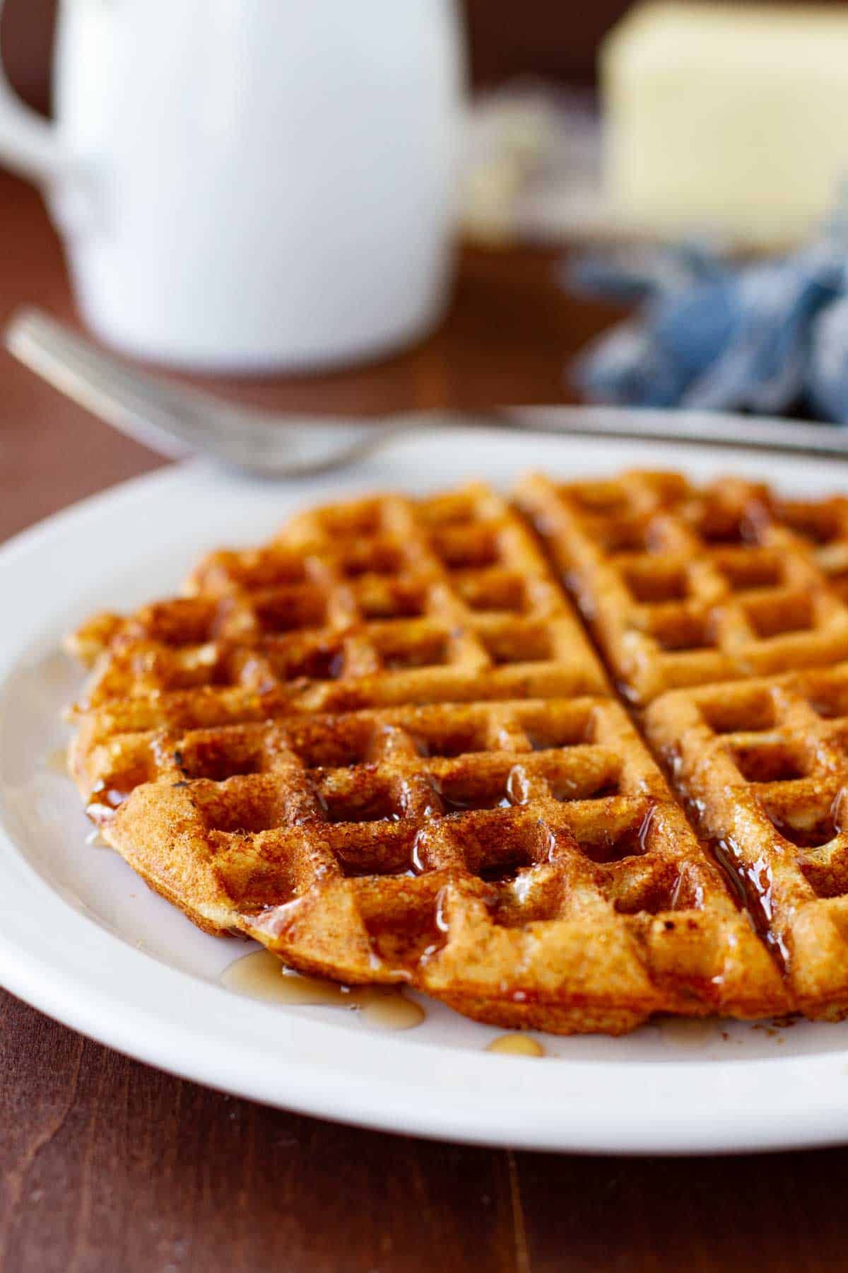 Maple Syrup Waffle