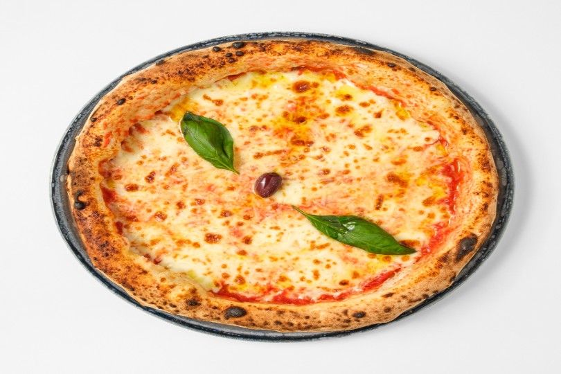 Margherita Italian pizza