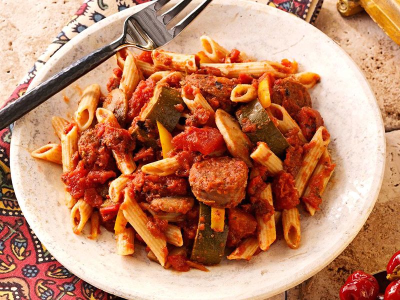Marinara With Liver Pasta