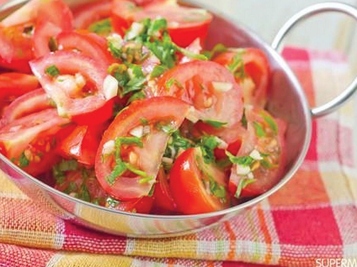 Marinated Tomatoes Salad