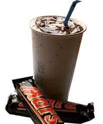 Mars Chocolate Milkshake