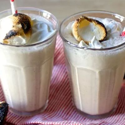 Marshmallow milkshake
