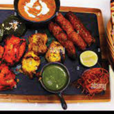 Masala Kabab Platter