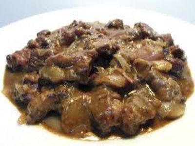 Mashed Meat Slices Casserole