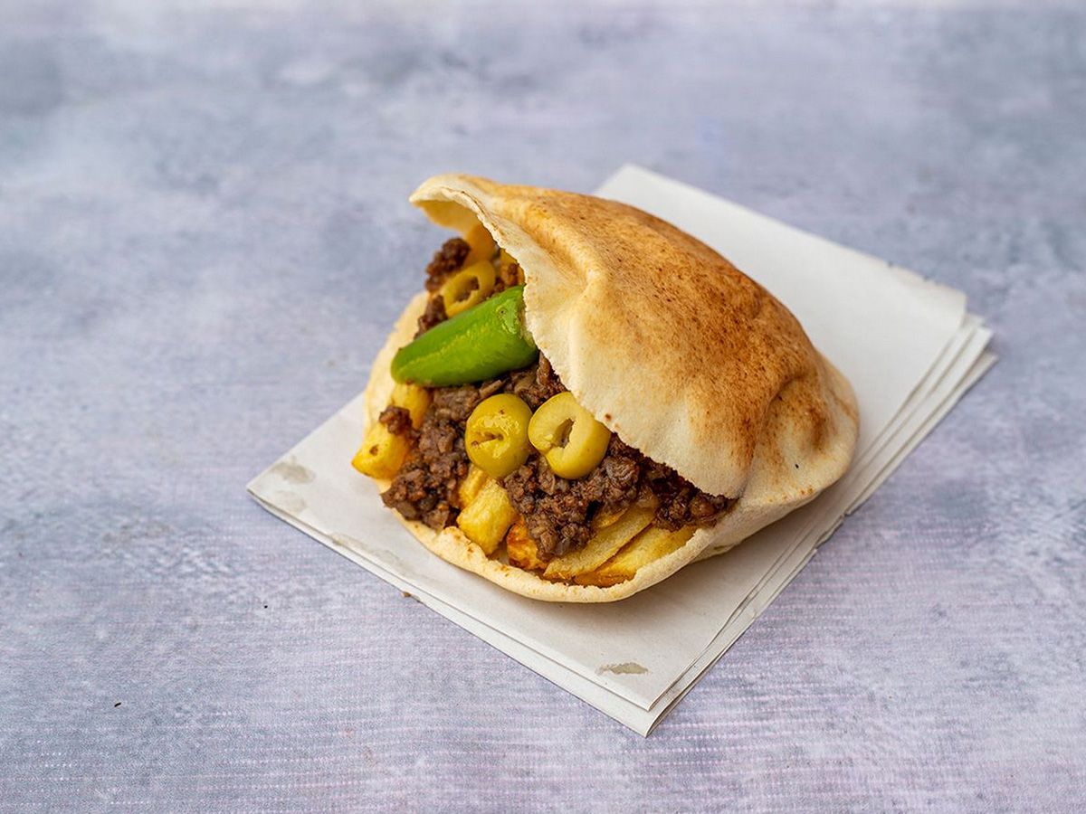 Potato Puree Sandwich With Minced Meat