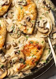 Chicken Mushroom Platter